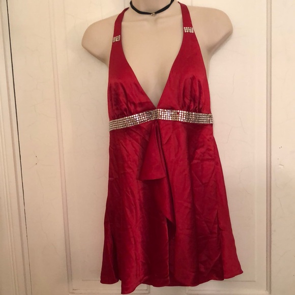 Victoria’s Secret red sexy top M - Picture 2 of 6